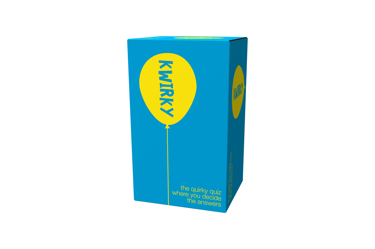  Games Adults Play Kwirky Trivia Game, Blue : Toys & Games